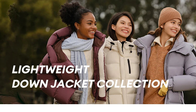 Women's Hooded Puffer Down Jacket The Clothing Company Sydney