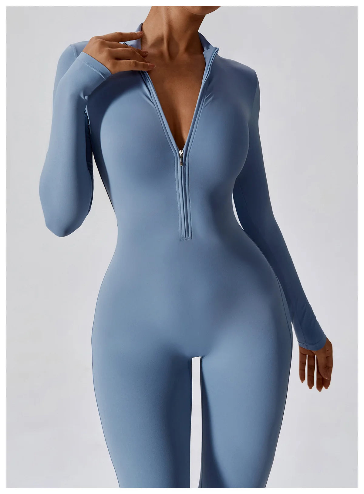 Summer Zipper Workout Jumpsuit Sports Overalls Women Gym Clothing Running Fitness Suits Gym Tracksuit Short Sportswear Yoga Set - The Clothing Company Sydney