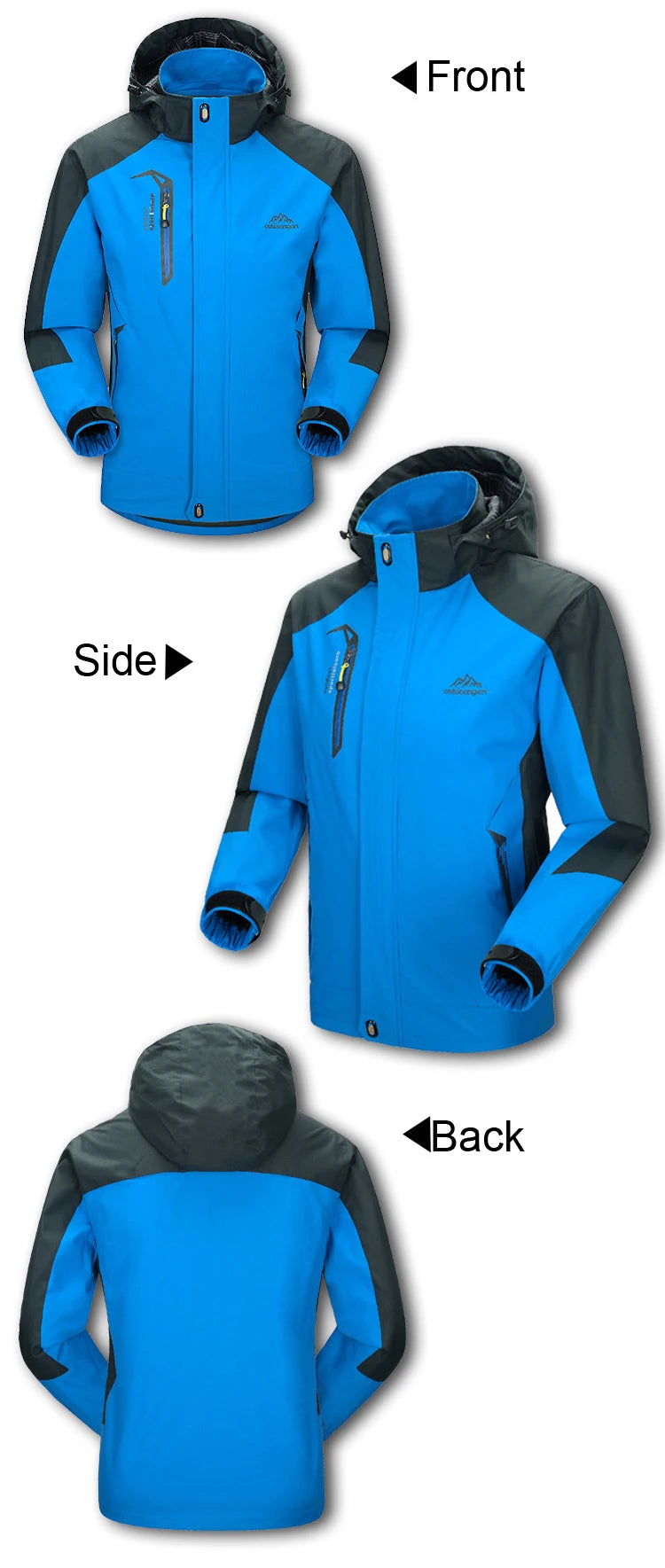 Men's Outdoor Camping Hiking Jacket The Clothing Company Sydney