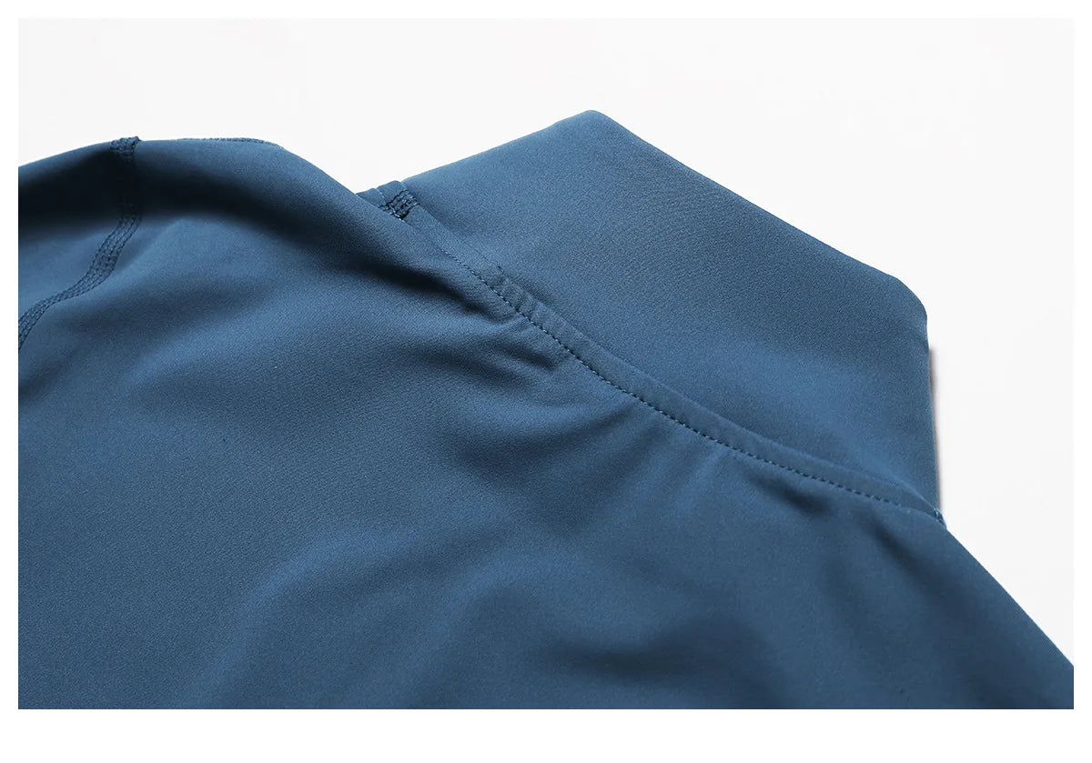 Women's High Elastic Crop Top Spandex Long Sleeve Yoga Shirts Sportswear Yoga Jacket Workout Gym Clothing Sports Clothes The Clothing Company Sydney