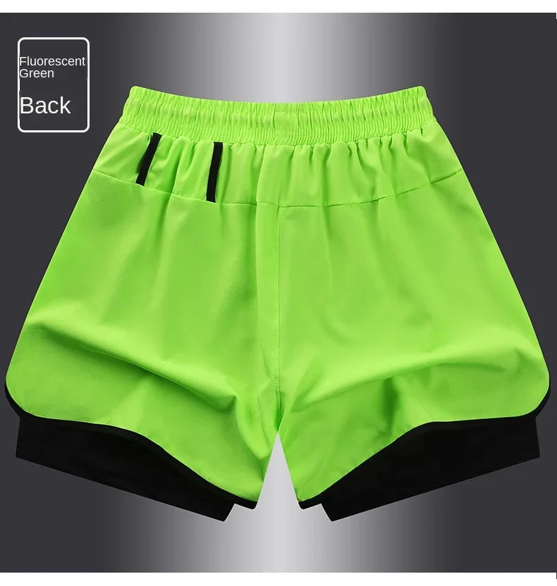 2 Layered Gym Running Shorts The Clothing Company Sydney