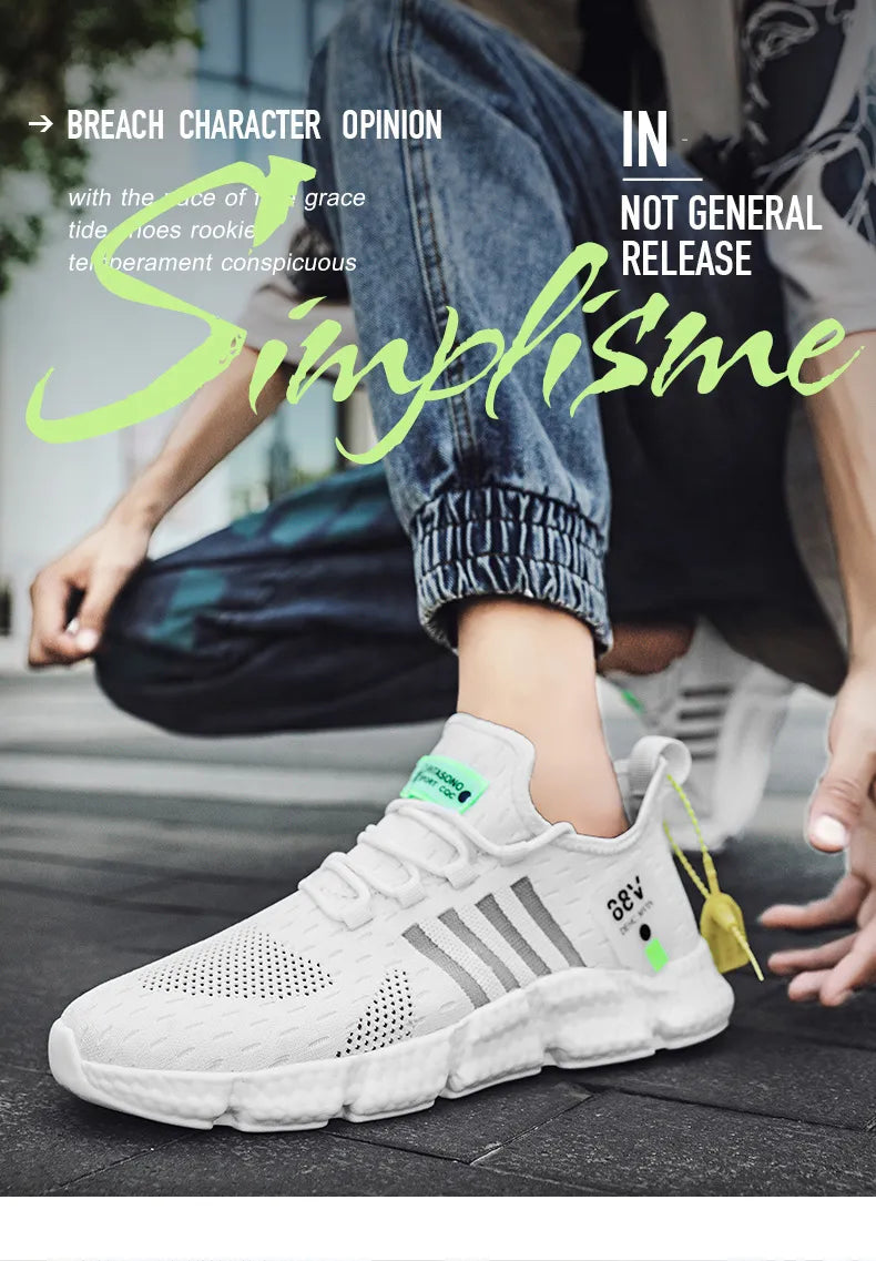 Men's Shoes Sneakers Male Tennis Comfortable Casual Shoes Black Sneaker Male Footwear Summer Men's Sneakers The Clothing Company Sydney