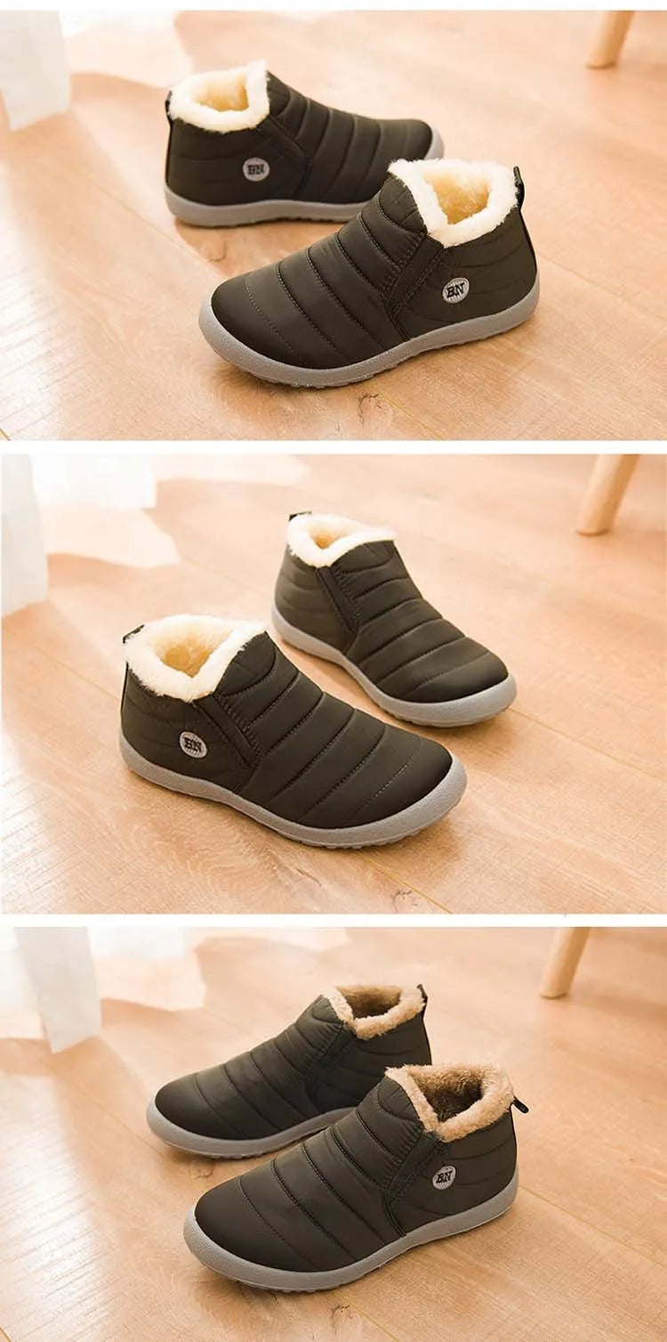 Men's Boots Snow Hiking Winter Boots For Men Outdoor Men Shoes Platform Work Shoes Footwear - The Clothing Company Sydney