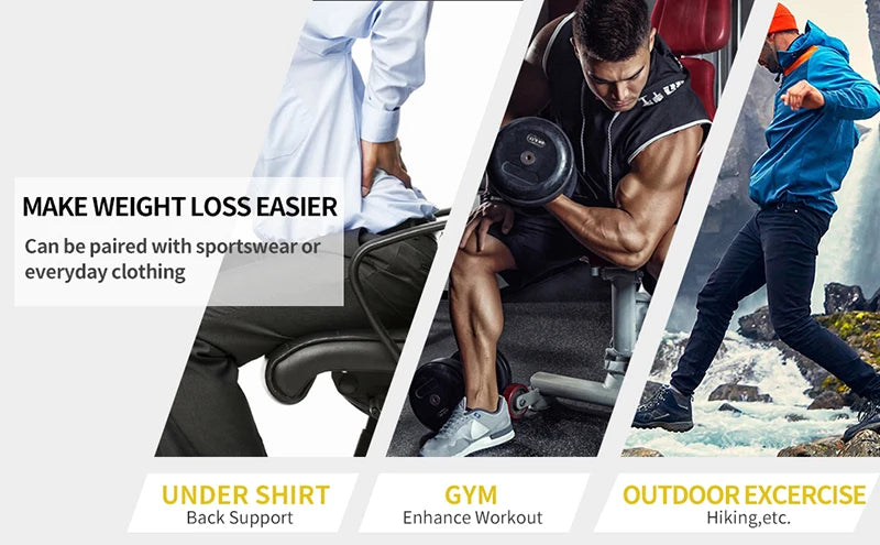 Men's Body Shaper Vest Shirt Abs Gym Workout Compression Tank Top Sleeveless Shapewear - The Clothing Company Sydney