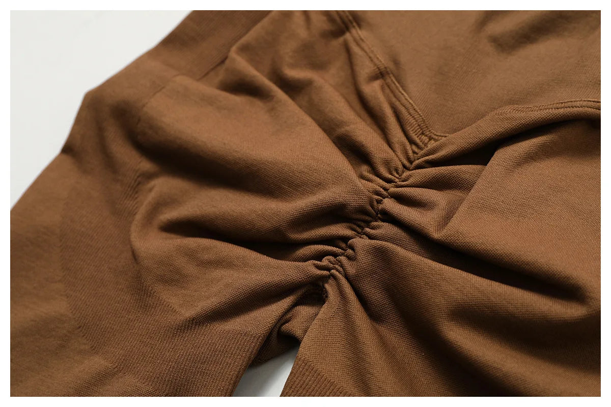 Women's Romper Yoga Hollow Backless Scrunch Seamless One Piece Outfit Fitness Overalls Playsuit Gym Sport Short Jumpsuit - The Clothing Company Sydney