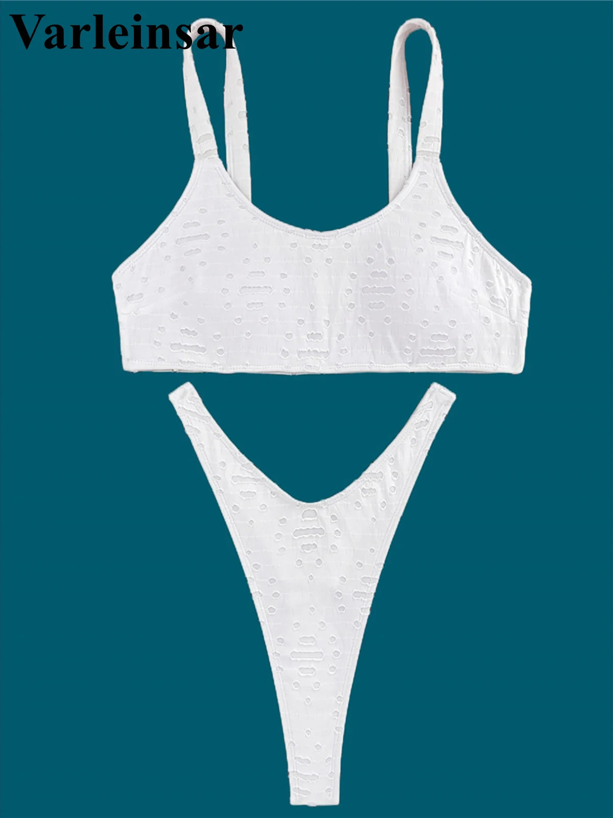 4 Colours Mini Micro Thong Bikini Swimsuit Women's Swimwear Two piece Bikini set Bather Bathing Suit - The Clothing Company Sydney