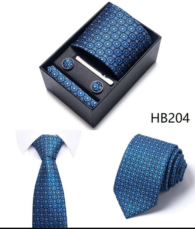 7.5 cm Business Ties Hanky Cufflink Set Tie Clips Green Necktie Corbatas For Men Wedding In Gift Box The Clothing Company Sydney