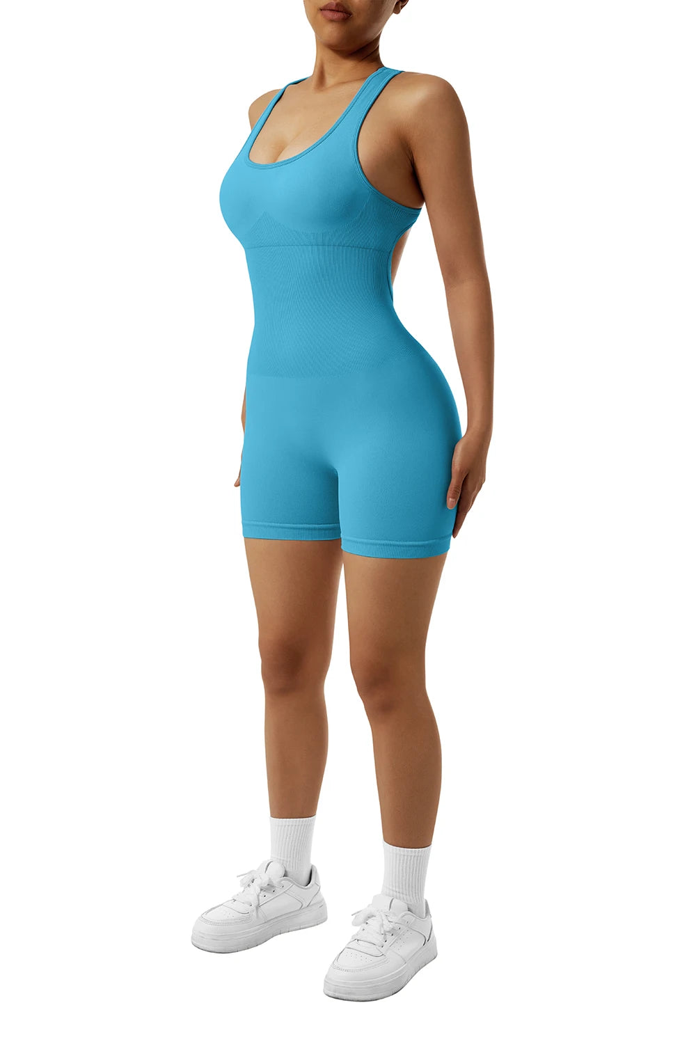 Women Yoga Shorts Sleeveless Sport Romper Bodysuits Summer Yoga Playsuits Gym Fitness Outfit Jumpsuits Activewear The Clothing Company Sydney