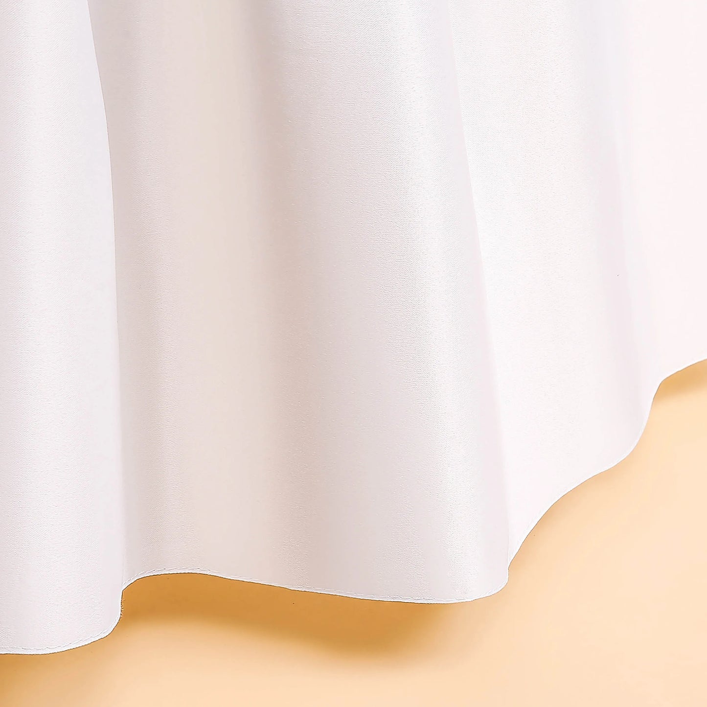 Little Big Girls Elegant Princess Puff Sleeves Satin Flower Girl Wedding Birthday Party Formal Dress - The Clothing Company Sydney