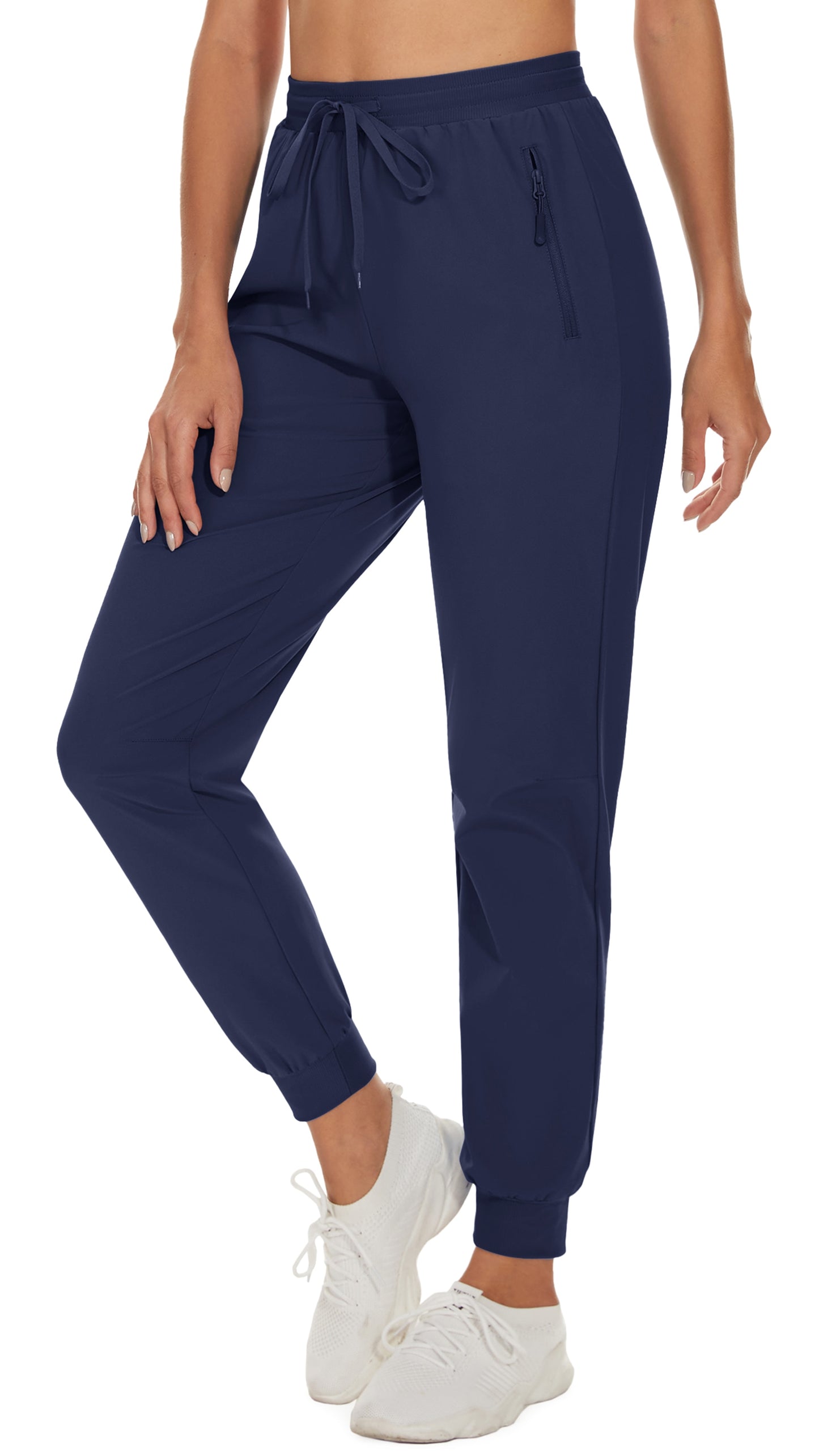 Quick Dry Hiking Pants Women's Casual Long Pants Elastic Waist Zipper Pocket Athletic Trousers Running Workout Bottoms The Clothing Company Sydney