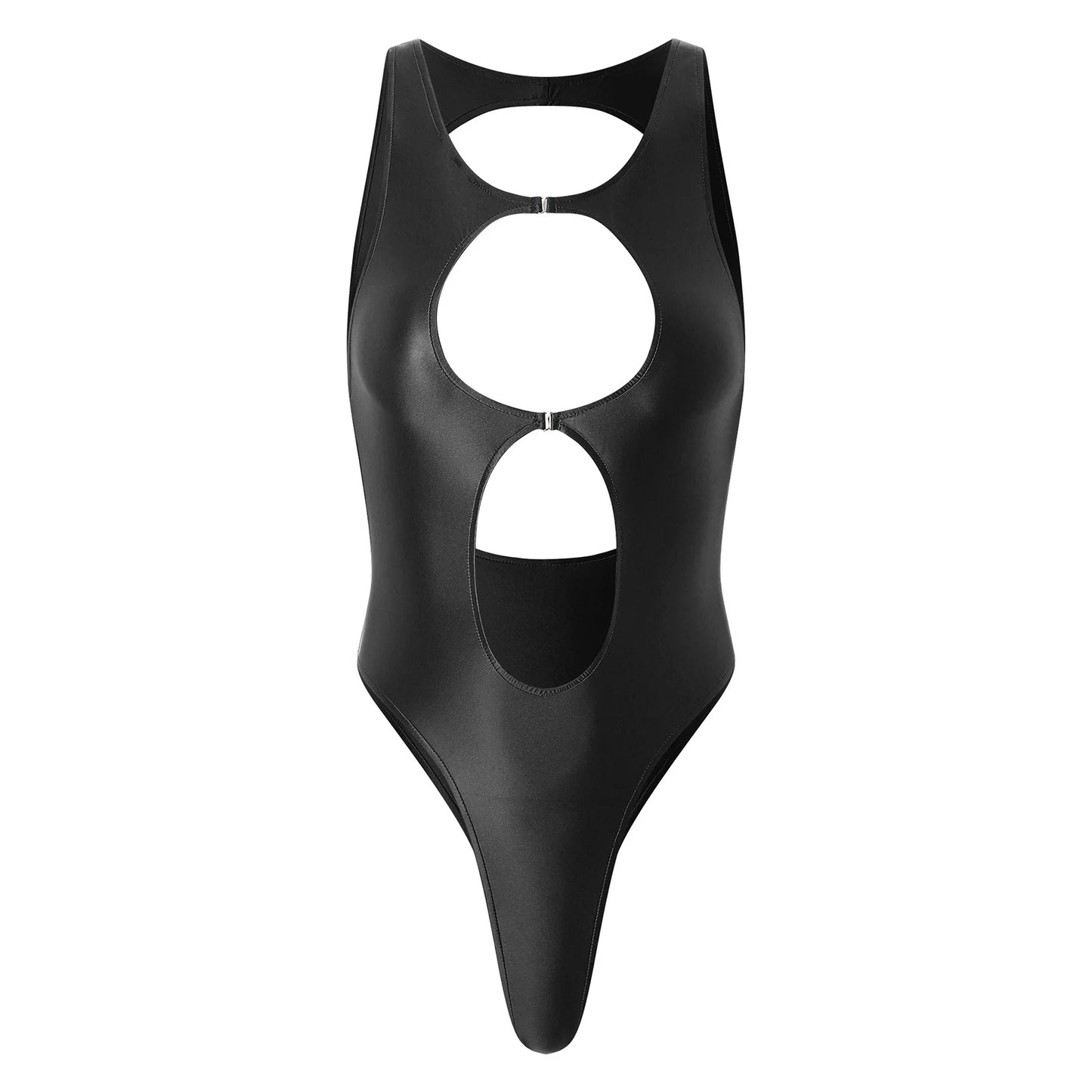 One Piece Womens Bodysuit High Cut Tight Monokini Summer Swimsuit Party Romper Swimwear - The Clothing Company Sydney