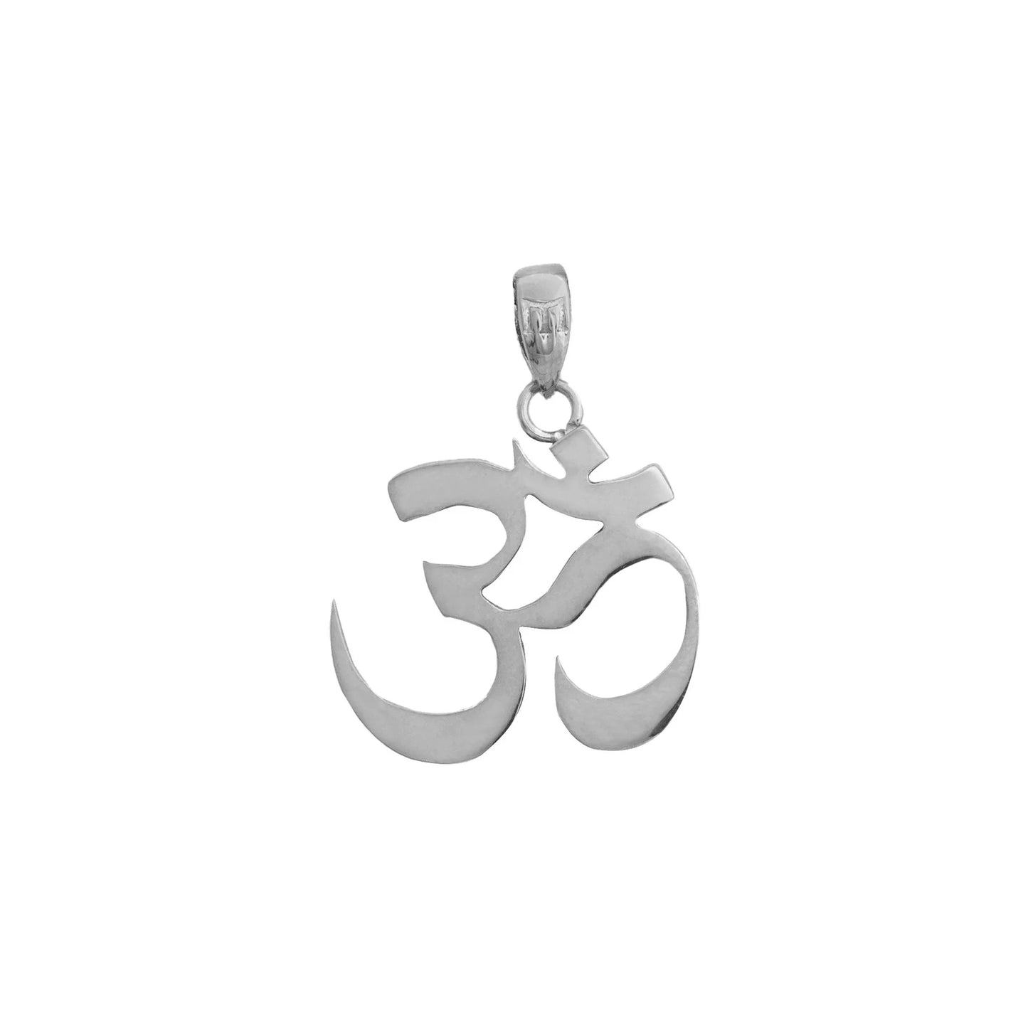 Stainless Steel Om Necklaces for Men Women Jewellery Solid Metal Aum Pendant Necklace Set The Clothing Company Sydney