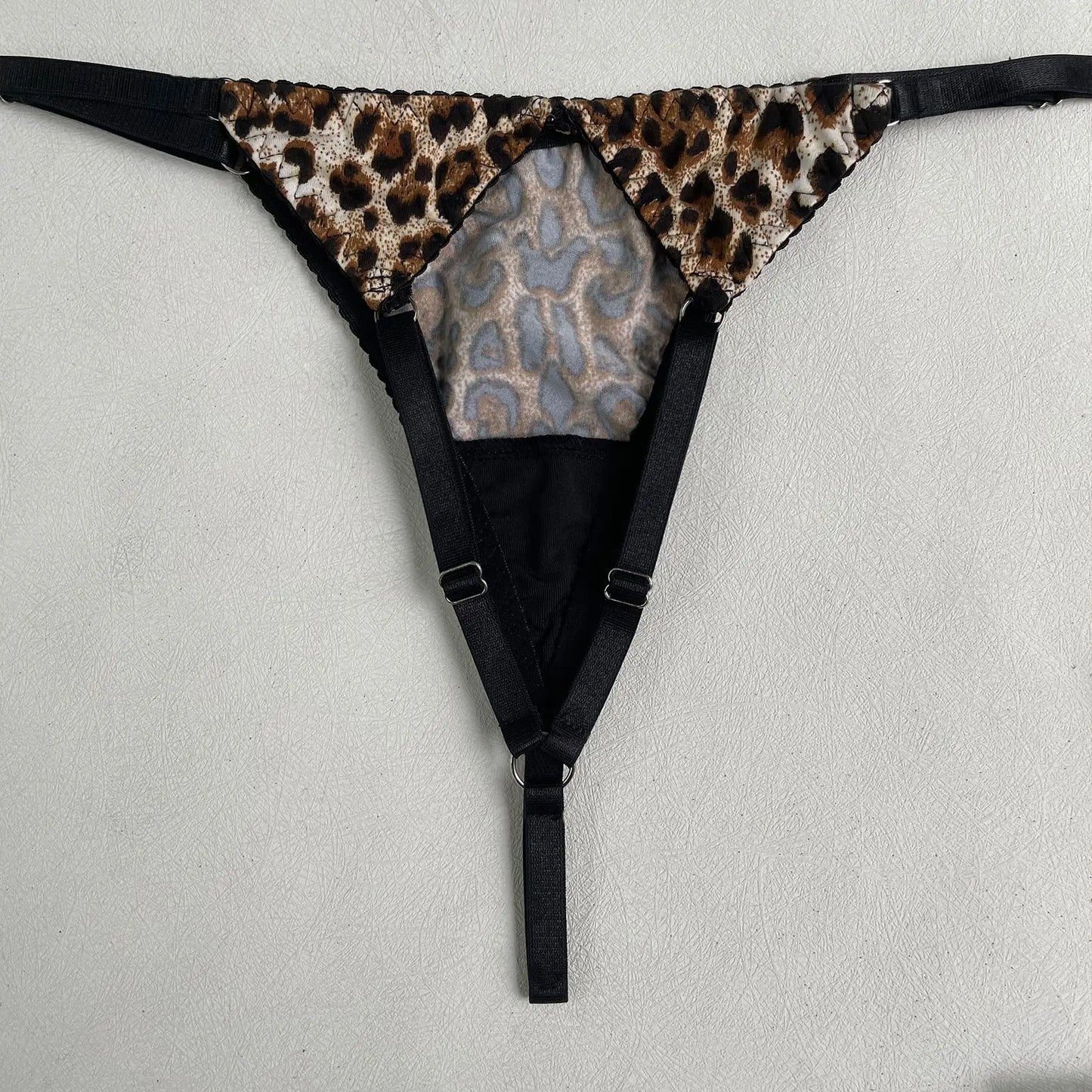 5 Piece Satin Lingerie Underwear Lace Seamless Intimate Skirt Bra And Briefs Outfit Set - The Clothing Company Sydney