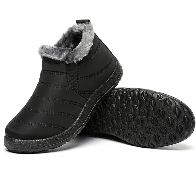 Men's Winter Snow Slip On Anke High Boots The Clothing Company Sydney