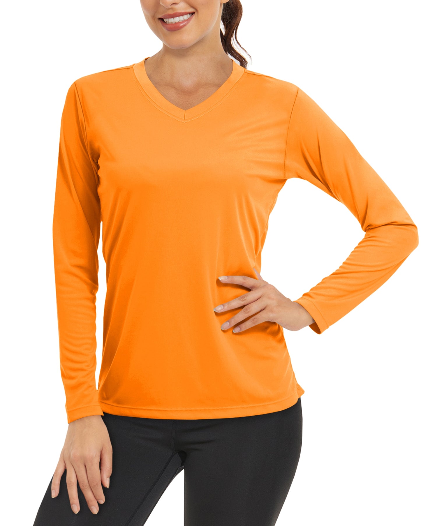 Summer Sun Protection Shirts UPF 50+ Womens Long Sleeve V Neck Shirts Lightweight Quick Dry Tee Shirts Outdoor Pullover The Clothing Company Sydney