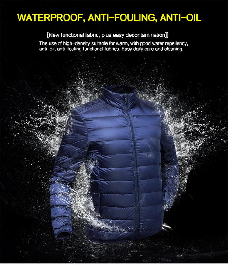 Men's Lightweight Puffer Down Jackets The Clothing Company Sydney