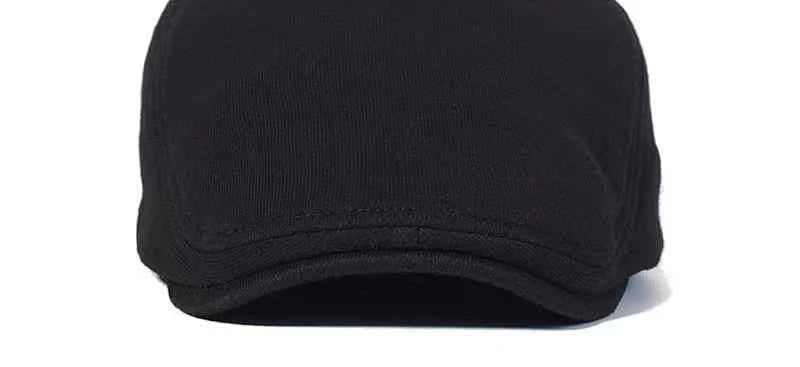 Men Women Beret Cotton Soft Top Casual Beanie Retro Newsboy Cap Peak Cap Driver Golf Hat - The Clothing Company Sydney
