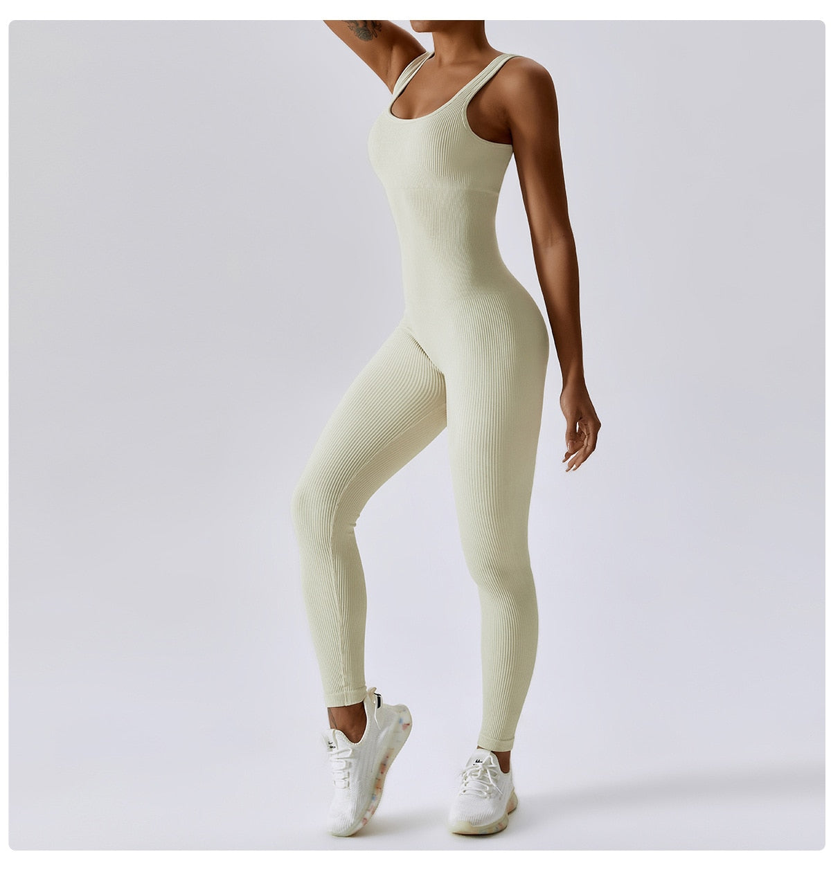 Spring Seamless One-Piece Yoga Clothes Sportswear Women's Gym Push Up Workout Clothes Fitness Sports Stretch Bodysuit Yoga Suit The Clothing Company Sydney