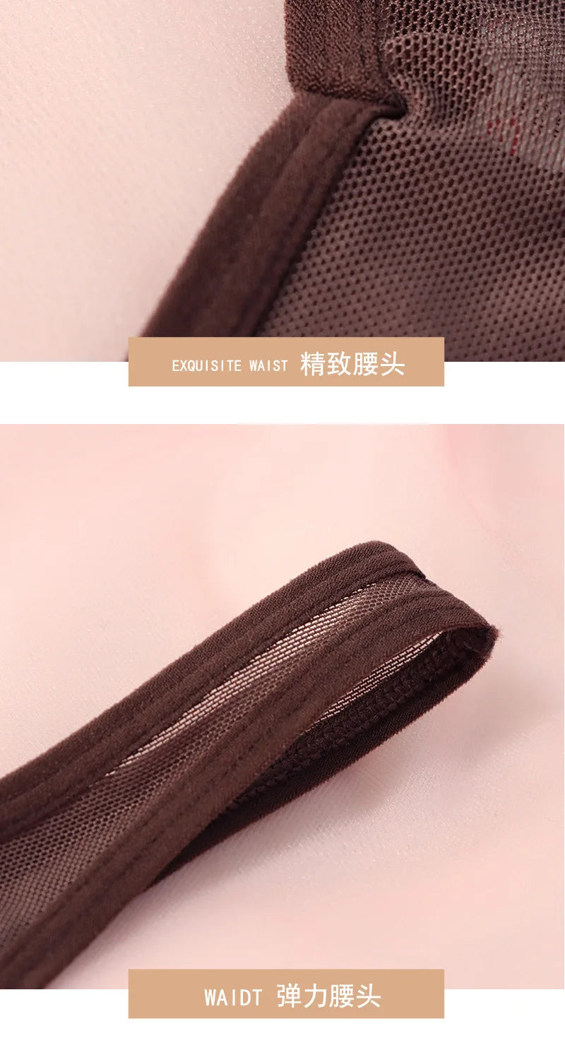 Seamless Thongs For Women Tiny Thong Lingerie Woman Translucent Mesh Strings Soft T-back Underwear T panties The Clothing Company Sydney
