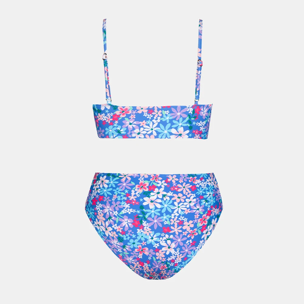 2 Piece High Waist Swimsuit Bikini Set The Clothing Company Sydney