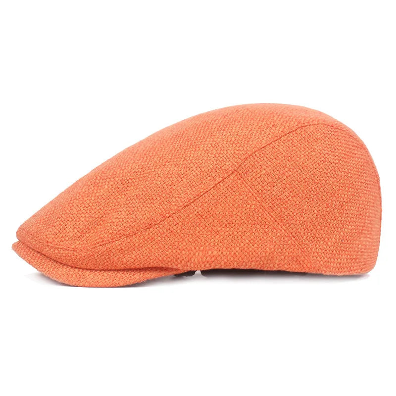 Retro Men's Hats Retro Berets Hat for Women Cotton Flat Ivy Newsboy Caps Casual Artist Peaked Cap - The Clothing Company Sydney
