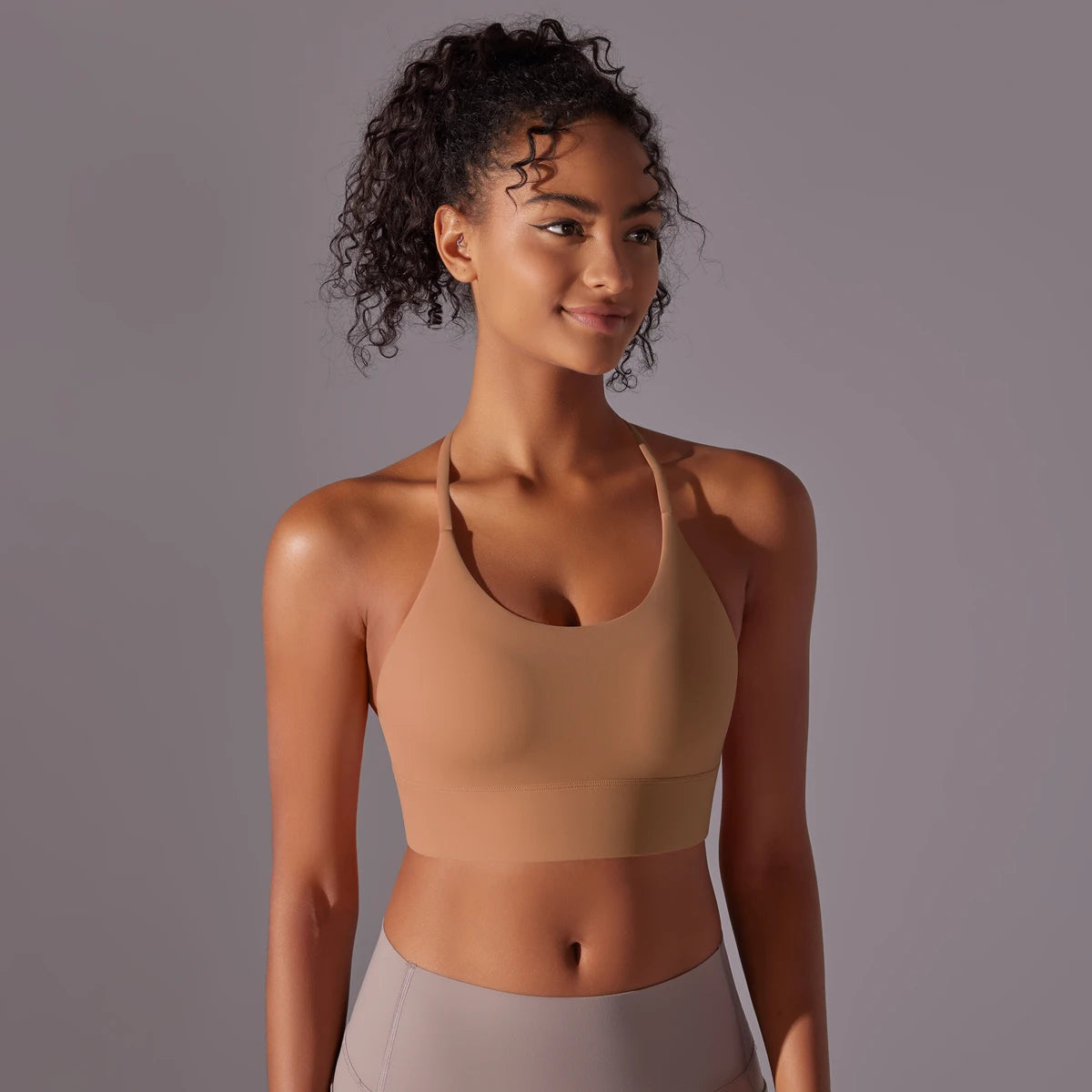 Sports Bra Soft Backless Women Fitness Bra Tights Yoga Vest High Strength Shockproof Gym Sports Top Push Up With Chest Pad - The Clothing Company Sydney