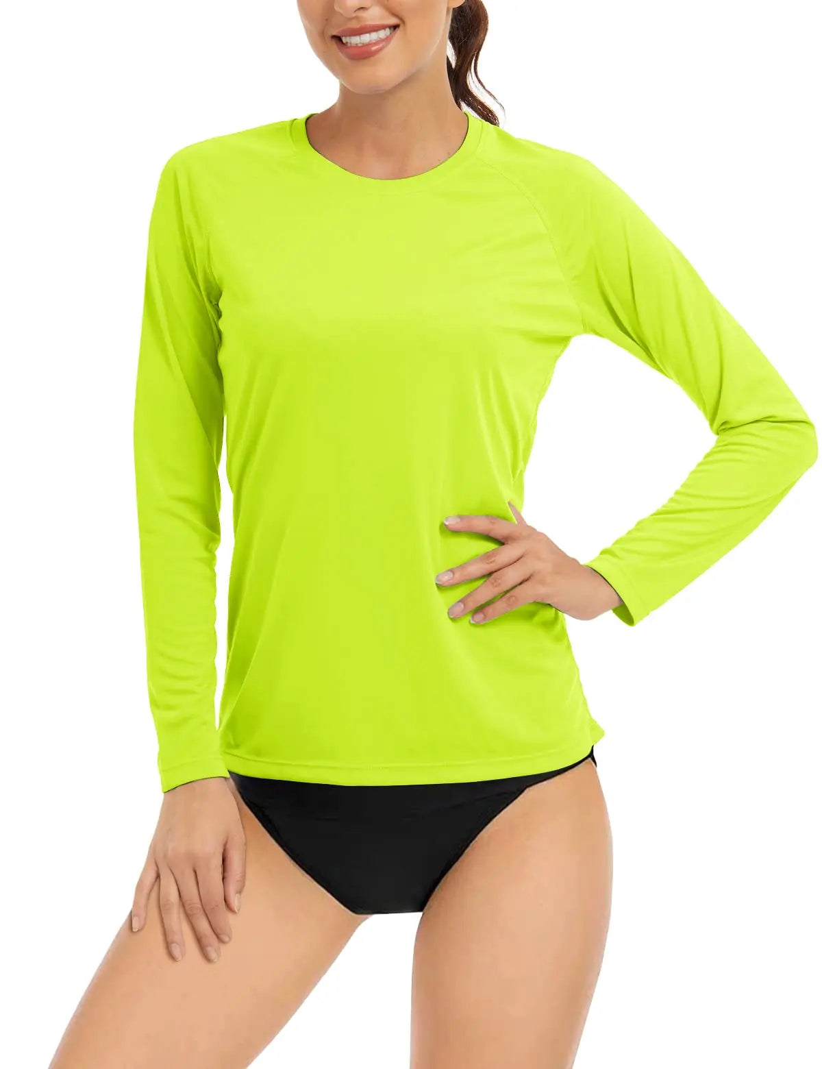 UPF 50+ Sun/Skin Protection Quick Dry T-Shirts Womens Long Sleeve Outdoor Performance Tee Shirts Summer Casual Tops The Clothing Company Sydney
