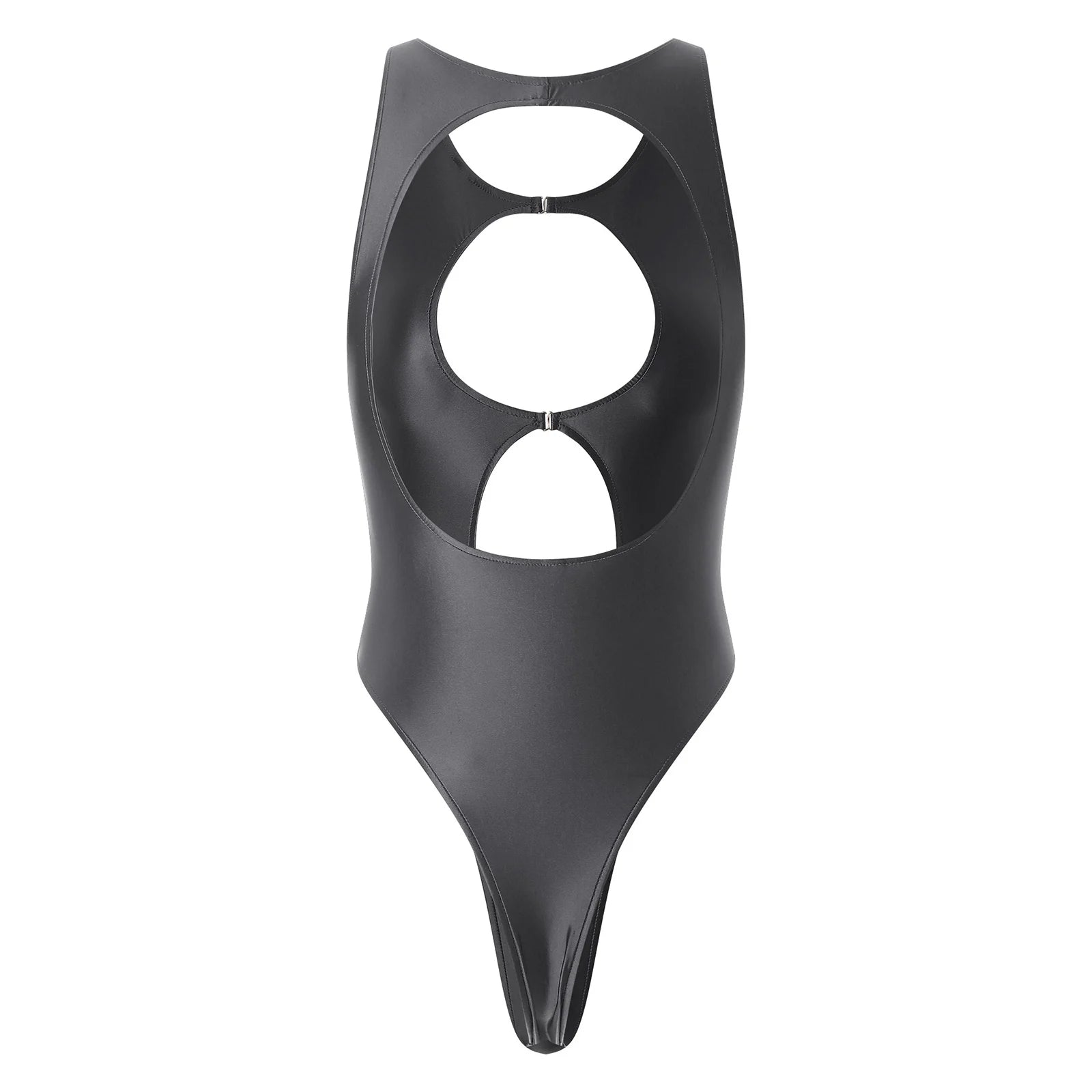 One Piece Womens Bodysuit High Cut Tight Monokini Summer Swimsuit Party Romper Swimwear - The Clothing Company Sydney