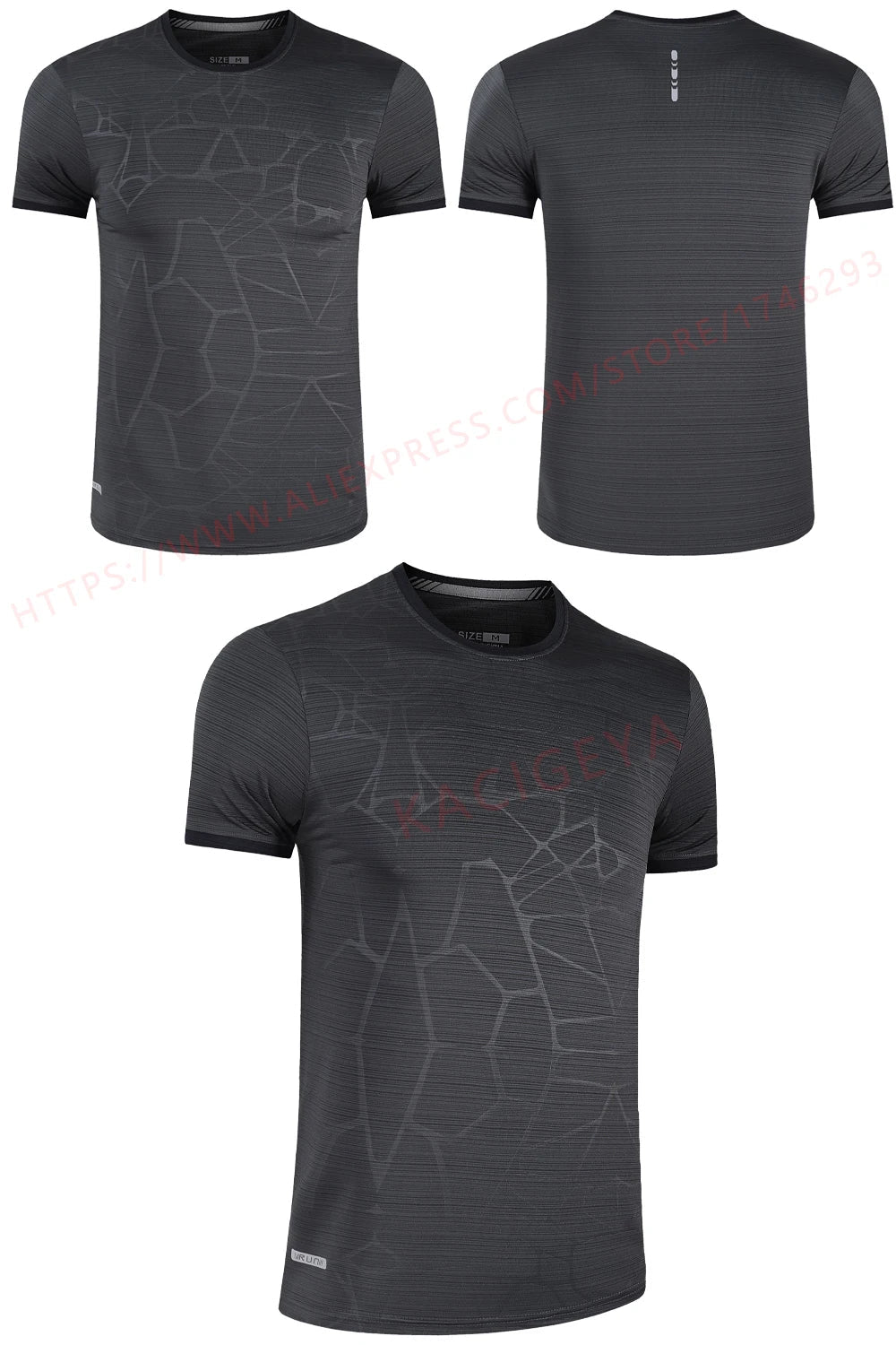 Breathable Print Shirts Running Sport Fashion Training Gym Lightweight Workout Quick Dry Short Sleeve Tops The Clothing Company Sydney