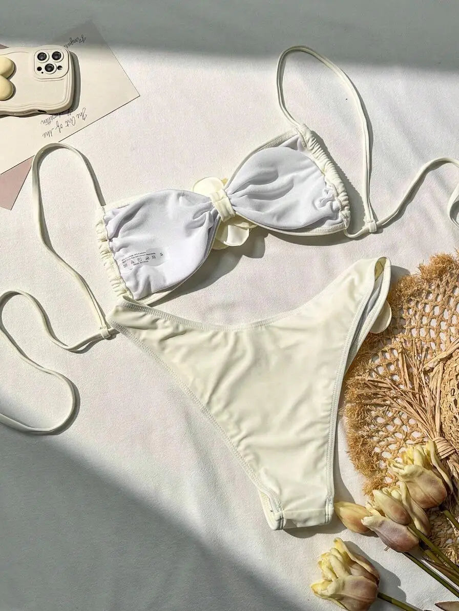 Women's Swimwear 2 Piece Swimsuit Swimming Bathing Suits Brazilian Bikini Set Beachwear Pool Bather - The Clothing Company Sydney