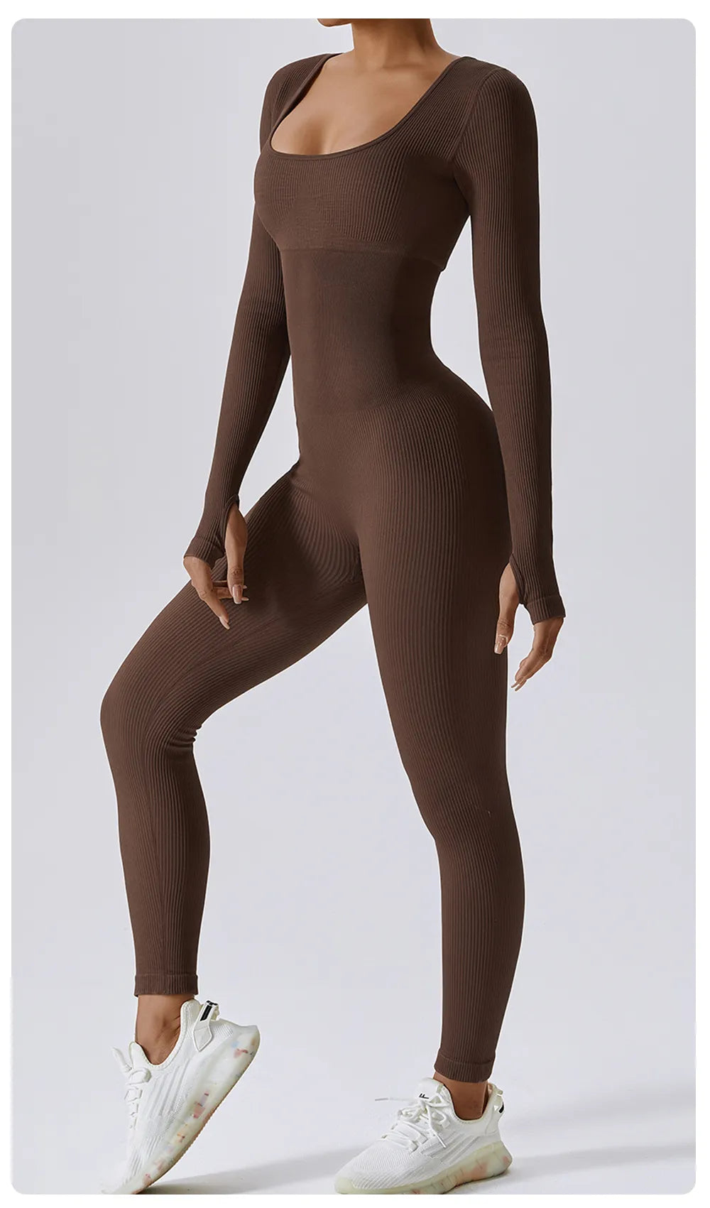 Women's tracksuit Yoga Set Yoga Jumpsuits One Piece Workout Long Sleeve Rompers Sportswear Gym Set Workout Clothes The Clothing Company Sydney