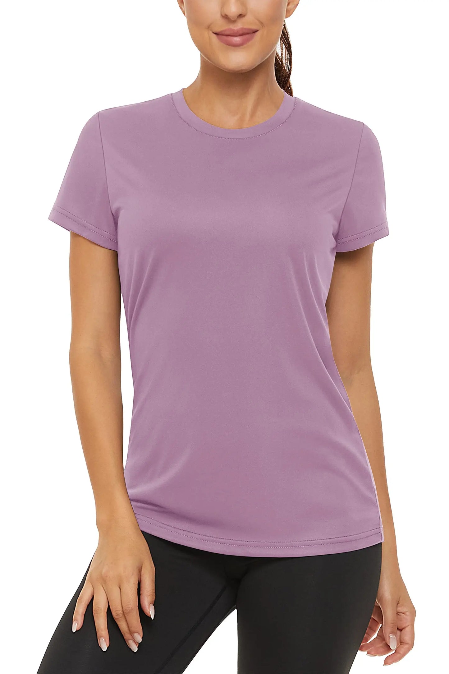 Summer Casual T-shirts UPF 50+ Quick Dry Womens Skin Sun Protection T-shirt Outdoor Running Swim Athletic T shirts Tops - The Clothing Company Sydney
