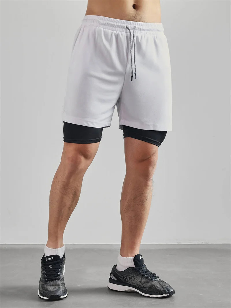 Men’s Multi-Pocket Workout Shorts – Lined Fitness, Running & Beachwear Shorts The Clothing Company Sydney
