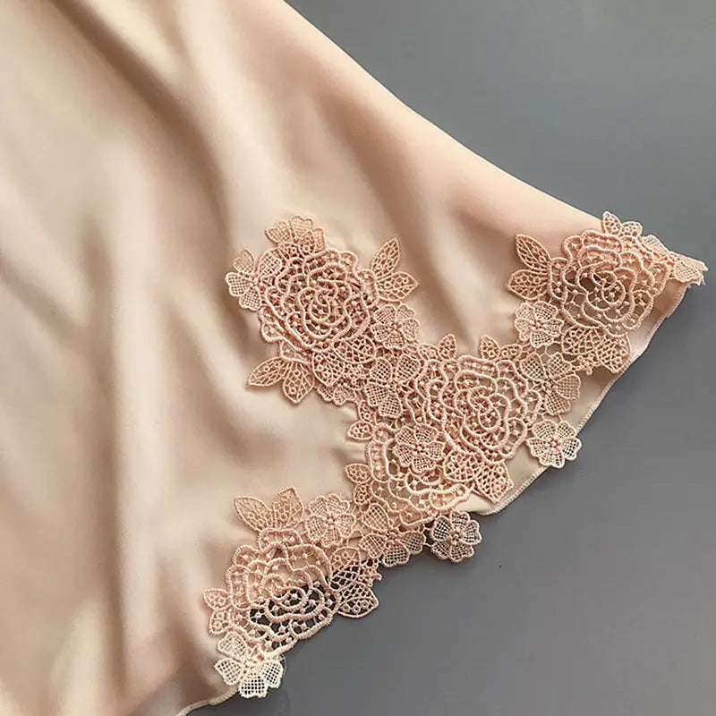 Women's Nightdress Ladies Spring And Summer Ice Silk Thin Halter Satin Night Dresses The Clothing Company Sydney