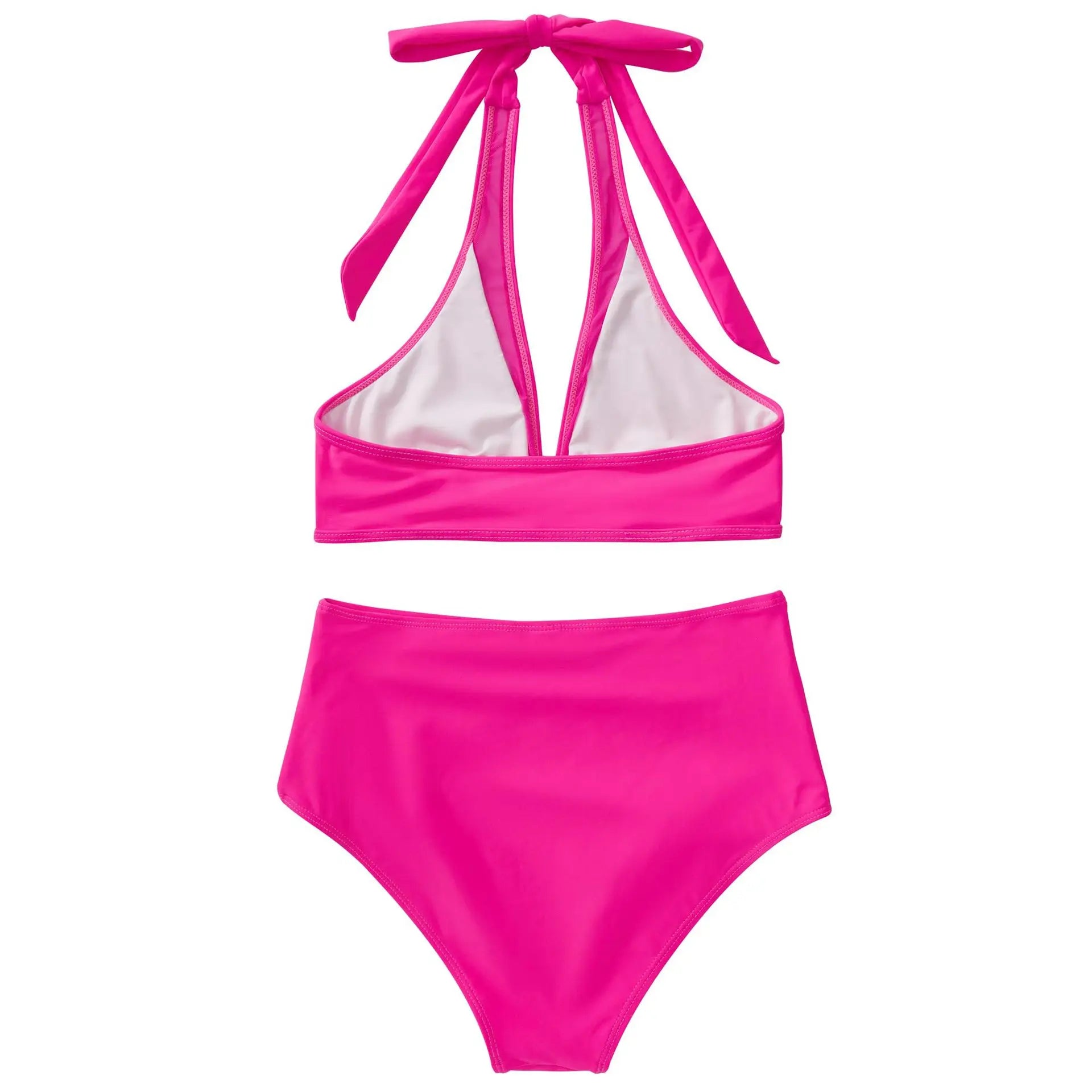 High Waist Push Up Swimsuit Women Black Beachwear Swimwear Adjustable Bathing Suit Bikini Set The Clothing Company Sydney