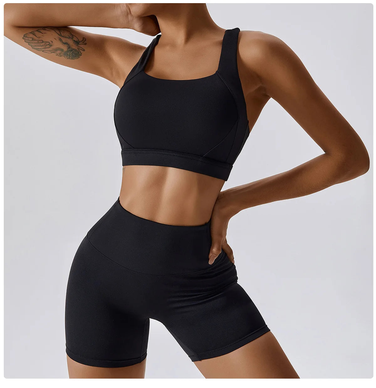 Crossed Shoulder Strap Yoga Bra Chest Pad Running Sports Bra Gym Top Women Stretch Pull Up Underwear Vest Fitness Tank Top The Clothing Company Sydney