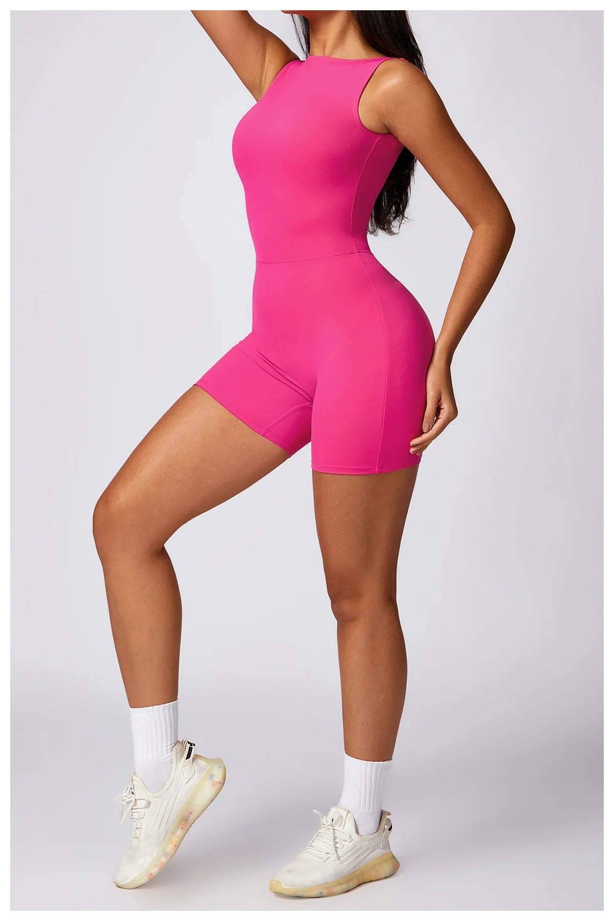 Women Clothes Training Yoga Sportswear Sports Jumpsuit Fitness Rompers Female Push Up Workout Bodysuits Playsuit Set - The Clothing Company Sydney