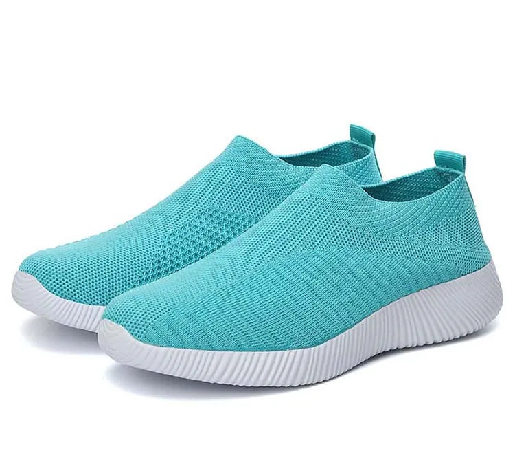 Fashion Casual Shoes Comfortable Soft Sneakers Women Slip On Sock Shoes For Women Ladies Flat Shoes The Clothing Company Sydney