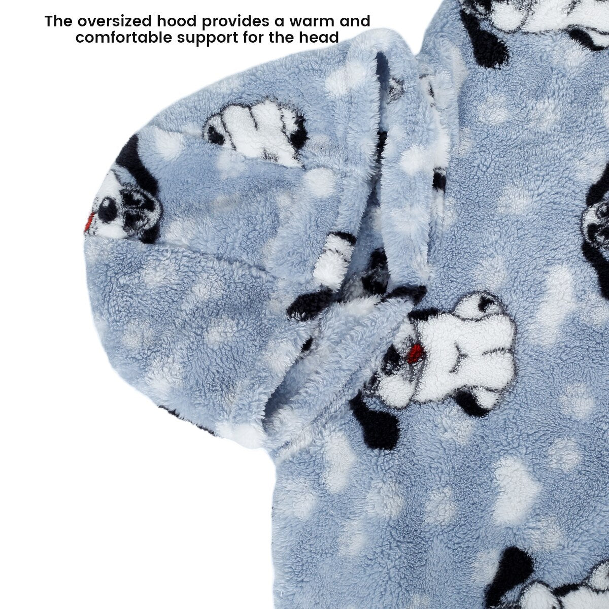 Super Long Hoodie Blanket Flannel Blanket with Sleeves Winter Hooded Sweatshirt Pullover Giant Oversized Blanket The Clothing Company Sydney