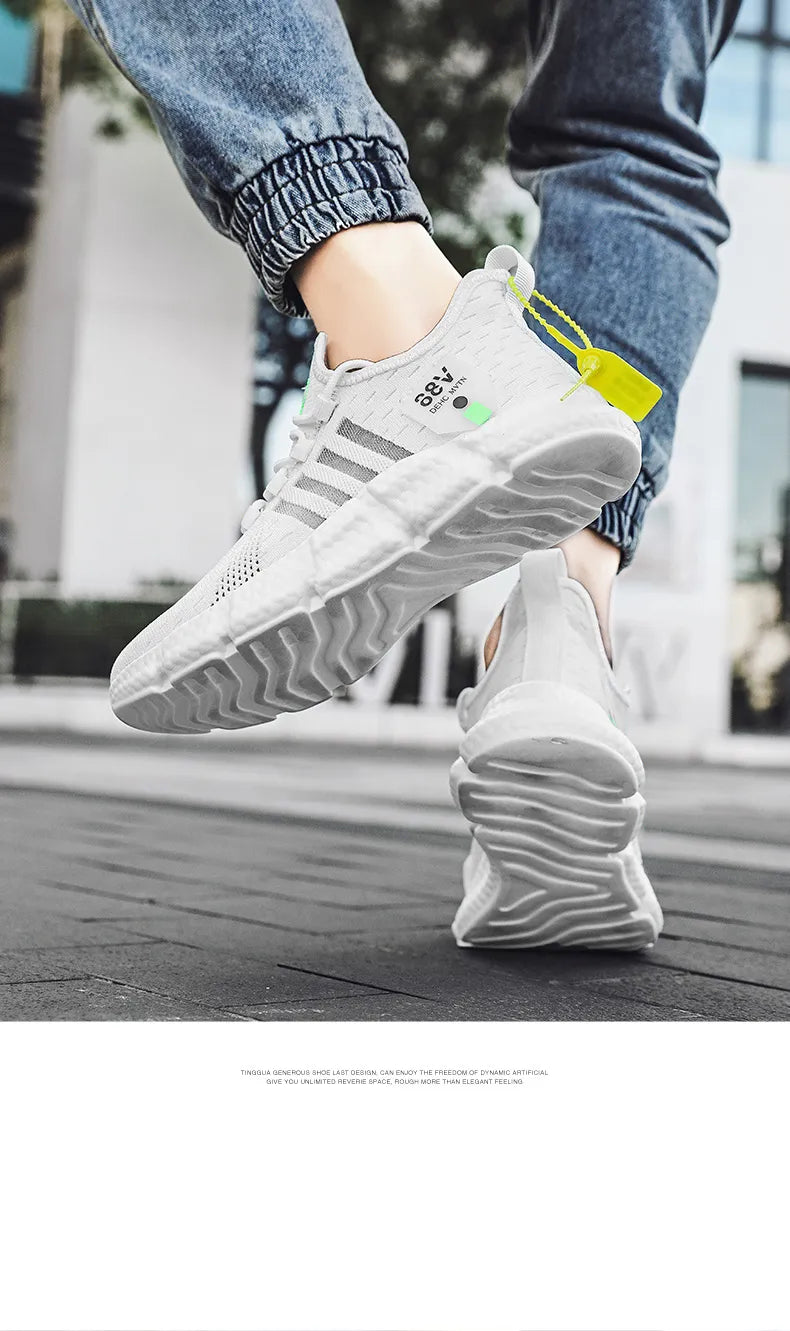 Men's Shoes Sneakers Male Tennis Comfortable Casual Shoes Black Sneaker Male Footwear Summer Men's Sneakers The Clothing Company Sydney