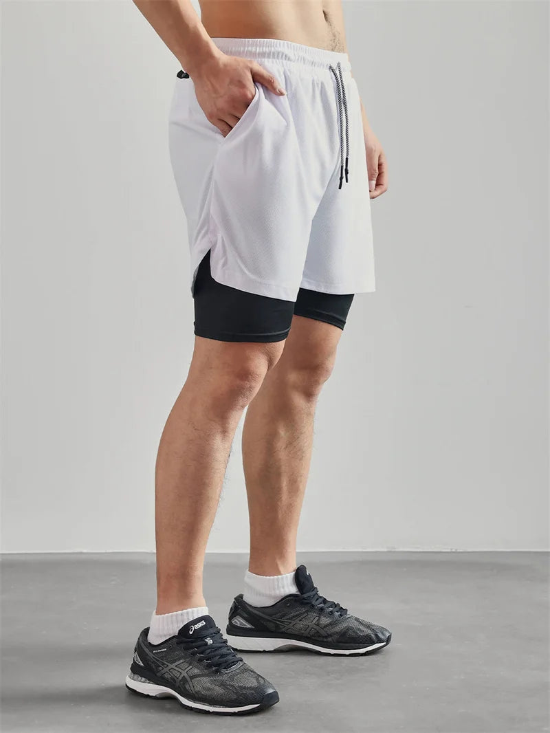 Men’s Multi-Pocket Workout Shorts – Lined Fitness, Running & Beachwear Shorts The Clothing Company Sydney