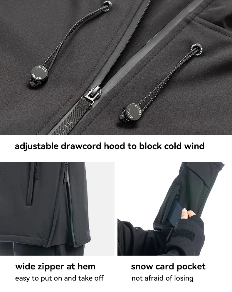 Men Women Ski Jacket Ski Pants Warm Windproof Winter Overalls Hoodie Waterproof Outdoor Sports Clothing The Clothing Company Sydney