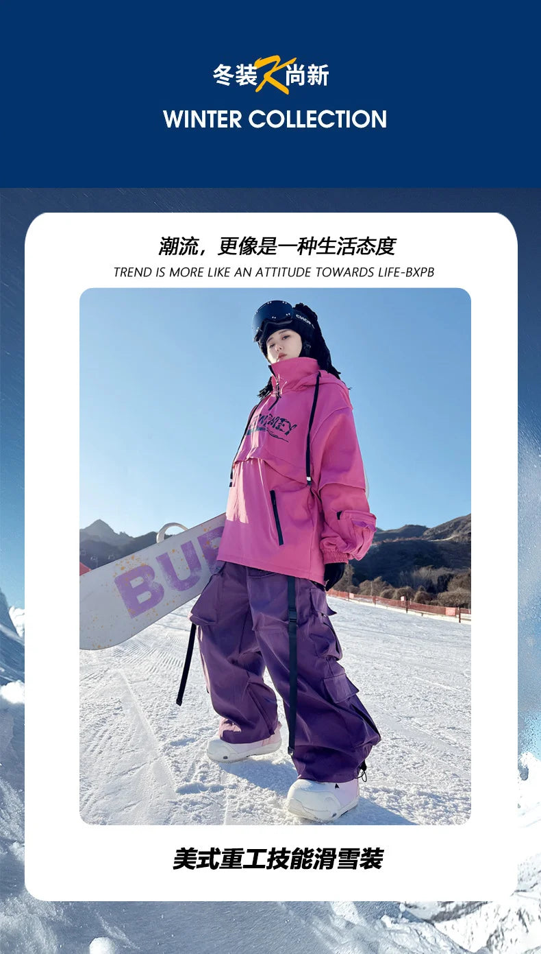 Oversized Ski Water Resistant Pants The Clothing Company Sydney