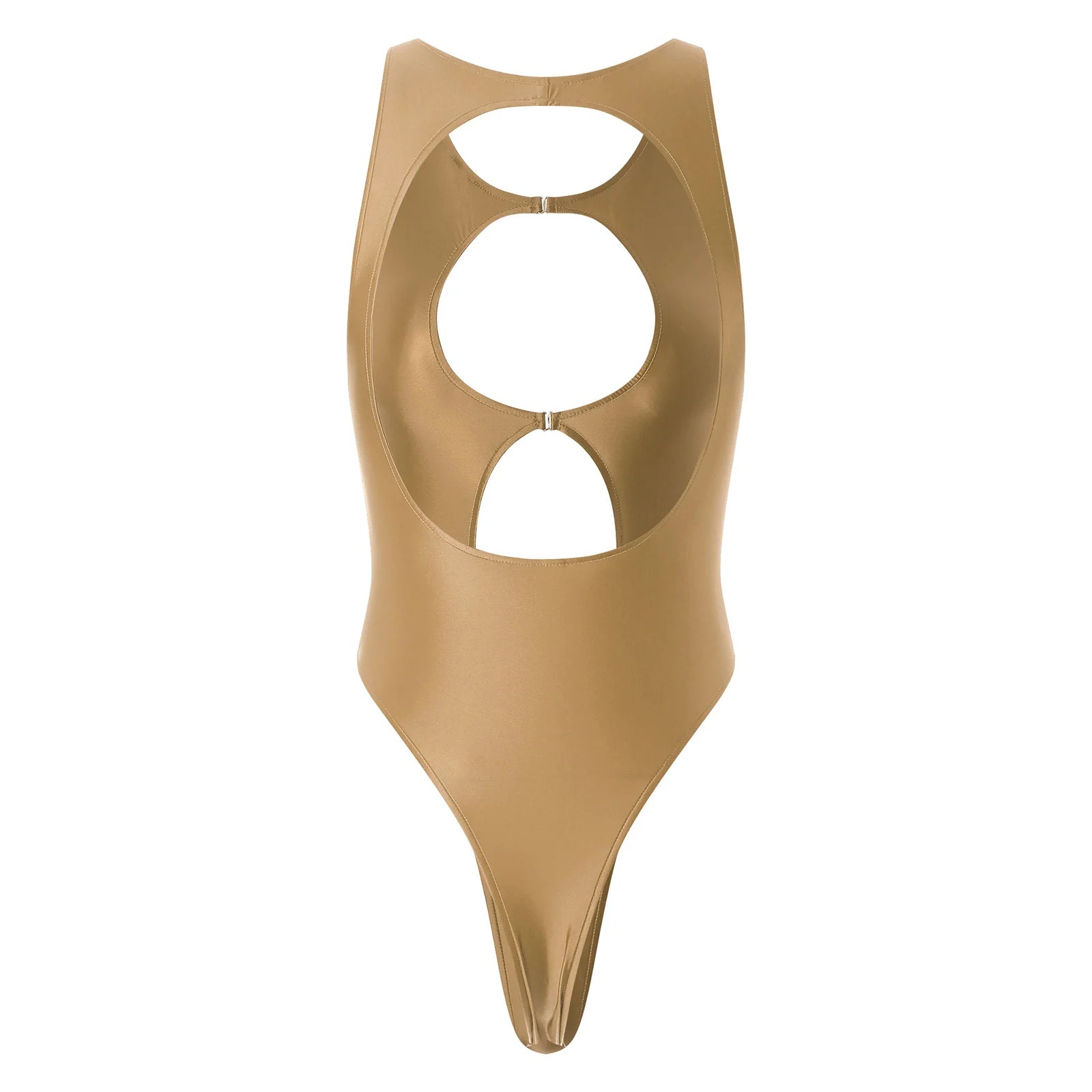 One Piece Womens Bodysuit High Cut Tight Monokini Summer Swimsuit Party Romper Swimwear - The Clothing Company Sydney