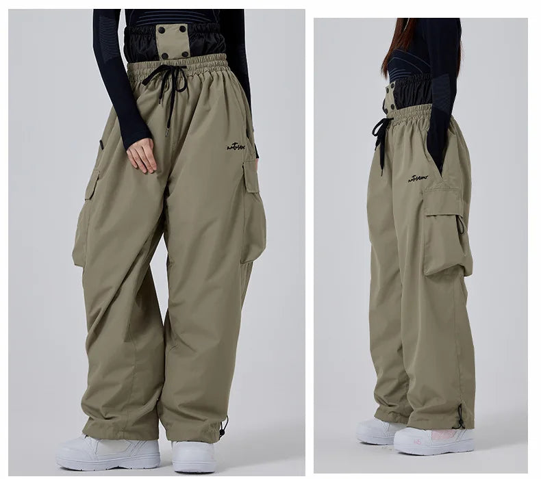 Unisex Baggy Snow Ski Cargo Pants The Clothing Company Sydney