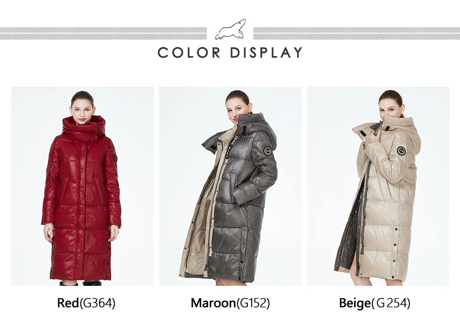 Women's Hooded Warm Puffer Jackets Quilted Coat The Clothing Company Sydney