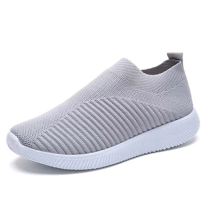 Fashion Casual Shoes Comfortable Soft Sneakers Women Slip On Sock Shoes For Women Ladies Flat Shoes The Clothing Company Sydney