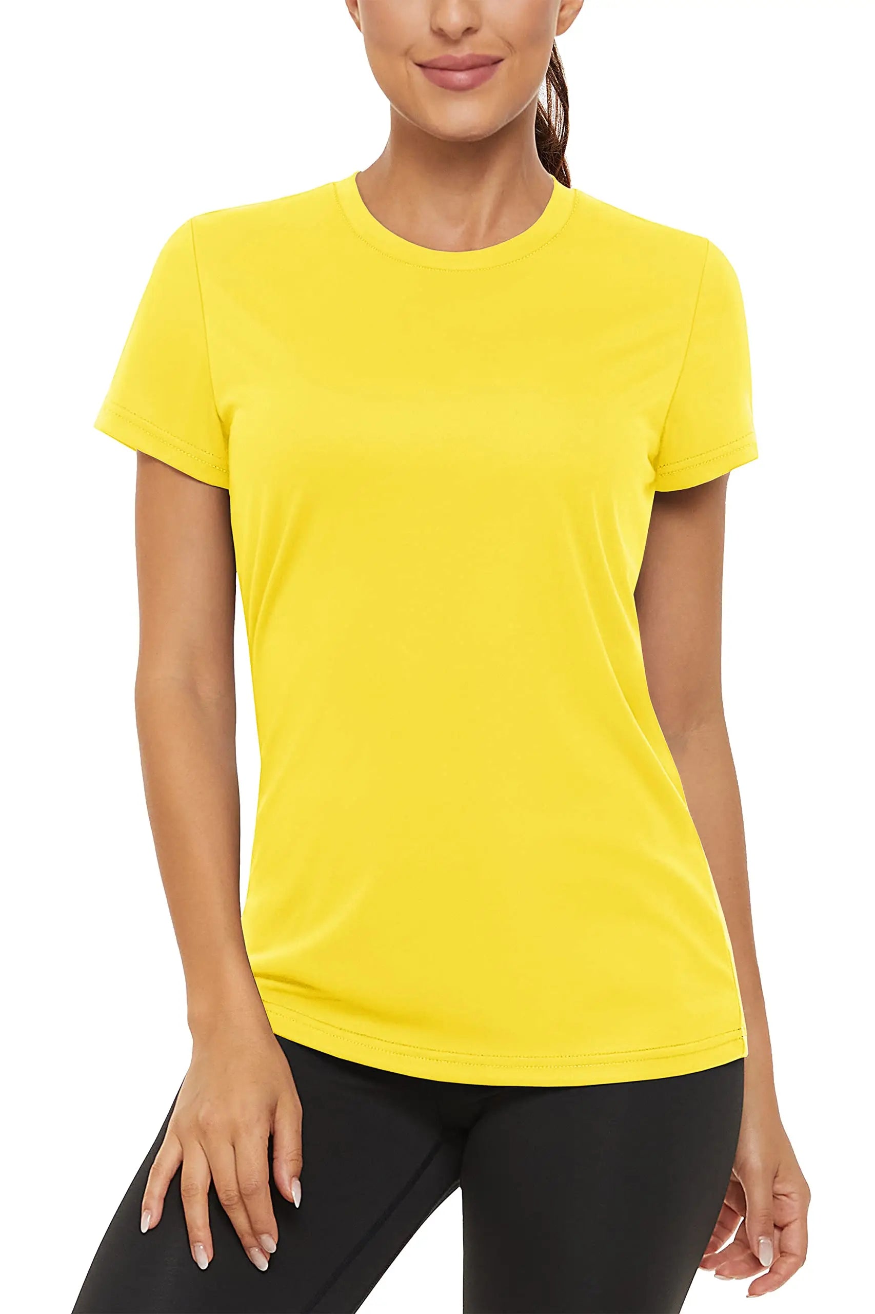 Summer Casual T-shirts UPF 50+ Quick Dry Womens Skin Sun Protection T-shirt Outdoor Running Swim Athletic T shirts Tops - The Clothing Company Sydney