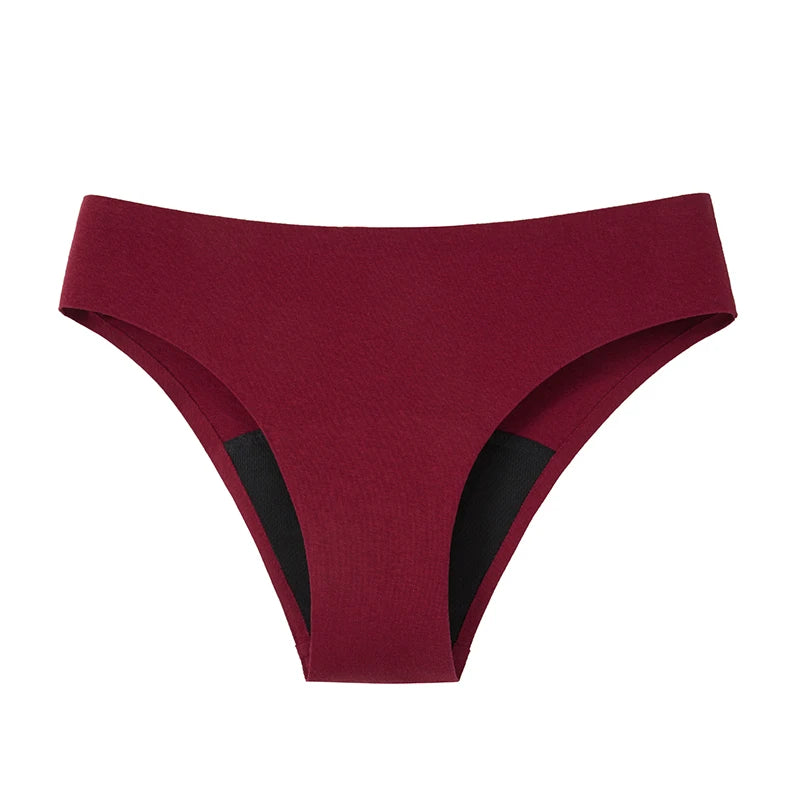 3 Pack Seamless Cotton Menstrual Panties 4-Layer Leakproof Fast Absorption Period Panties Mid-Rise Incontinence Underwear The Clothing Company Sydney