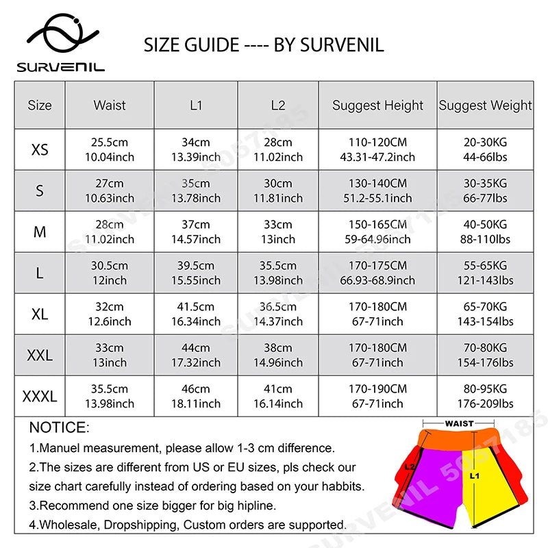 Muay Thai Shorts Embroidery Men's Women's Boxing Training Shorts Kids Kickboxing Grappling Shorts The Clothing Company Sydney